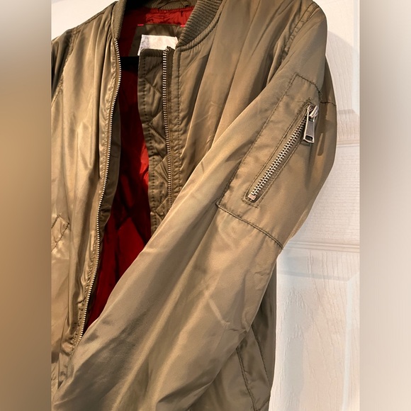 Olive bomber jacket - Picture 4 of 4